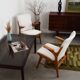 Scandinavian beech armchair, Arne Hovmand Olsen, A. R. Klingenberg & Son