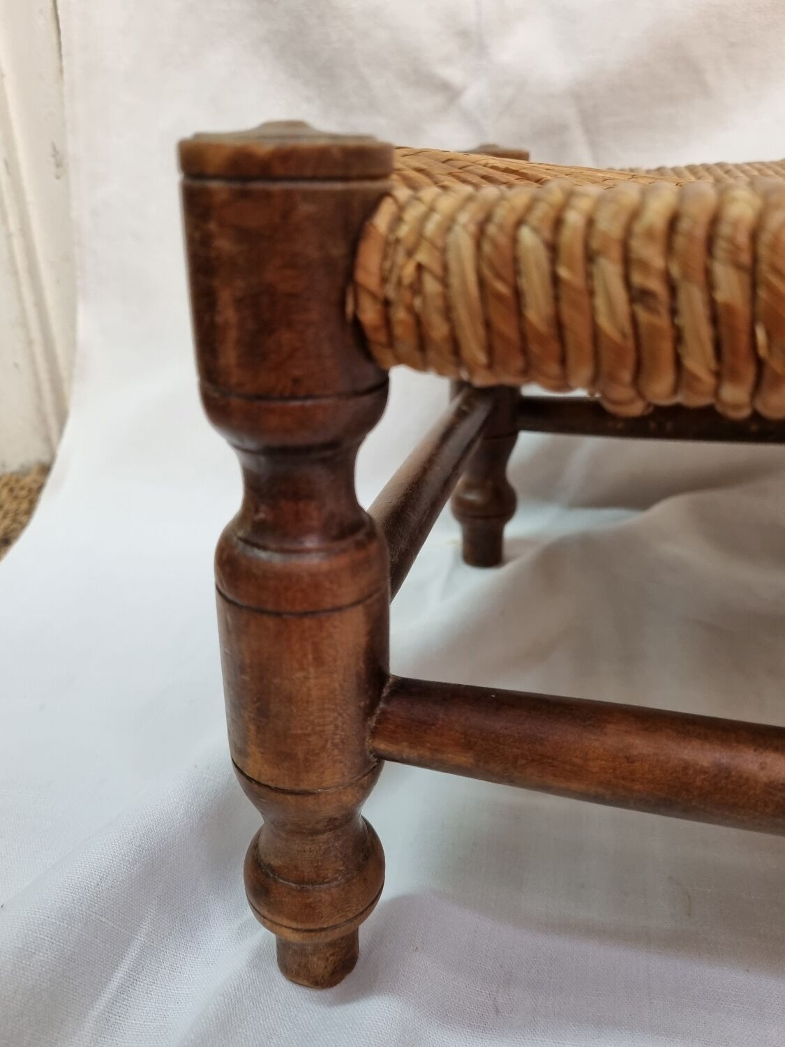 Brutalist footrest wood & mulching