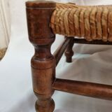 Brutalist footrest wood & mulching