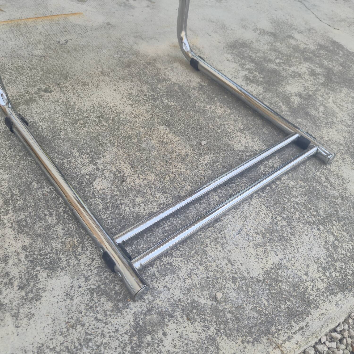 Breuer style armchair in original vintage canework