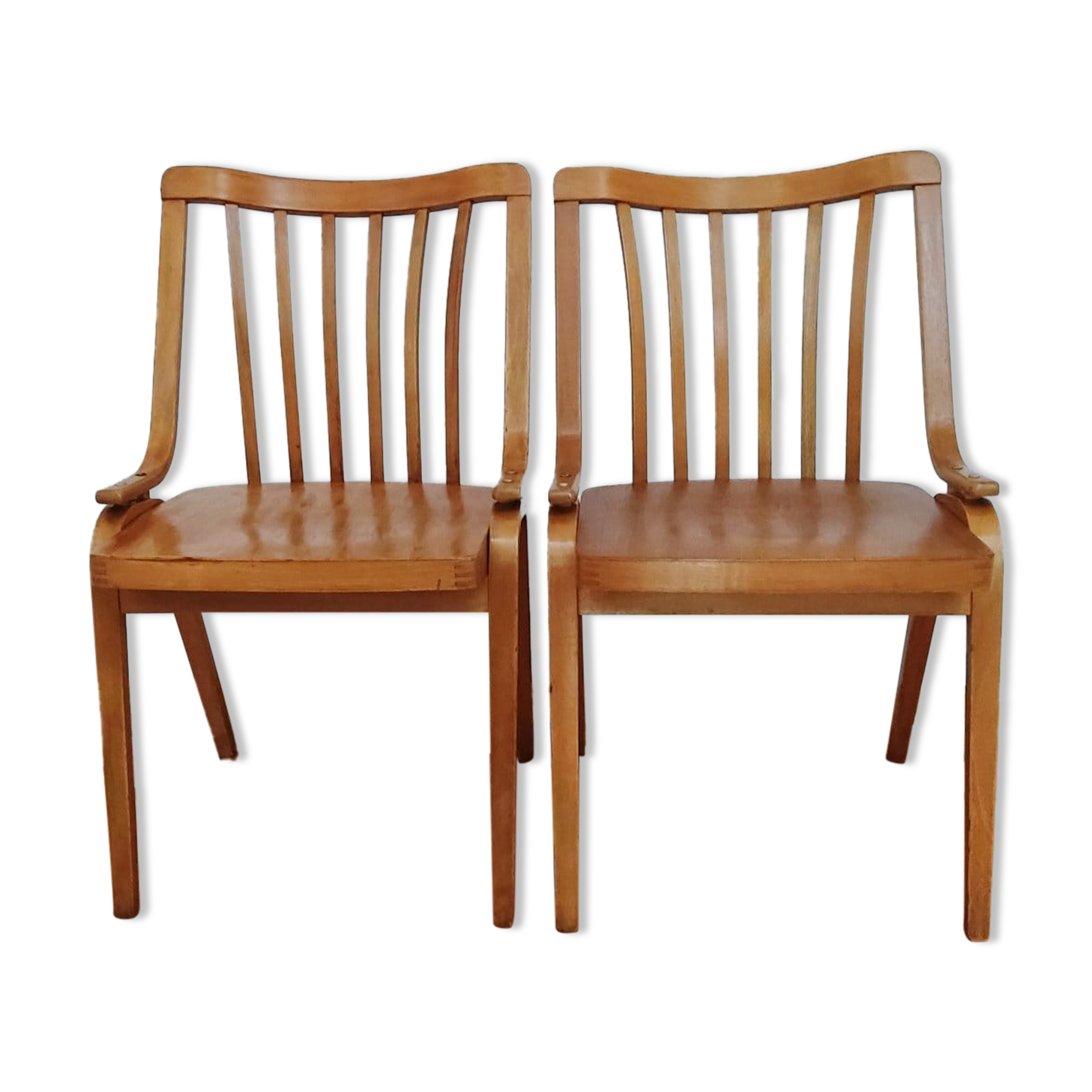 Pair of Chairs by L. Volák for TON, Czechoslovakia, 1960s