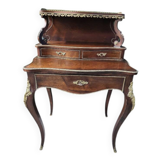 19th century rosewood stepped writing desk