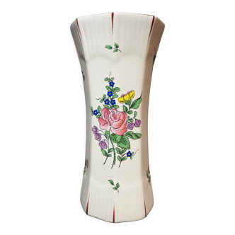 Pan vase 'small' reverbere collection, earthenware lunéville france kg
