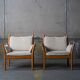 Illum Wikkelsø - Silkeborg 'Genius' easy chairs