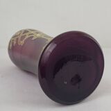 Enamelled Glass Vase, 1930s