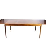 Dining Table With Extension Made In Rosewood By Johannes Andersen From Chr. Linneberg From 1960s