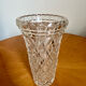 Vase en verre taillé 1970