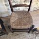 2 antique wooden chairs