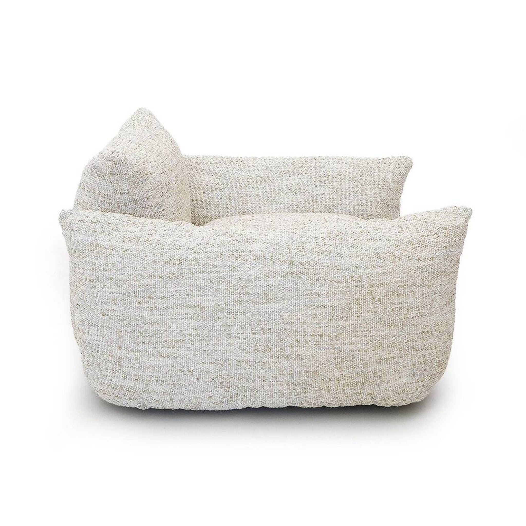 Marenco armchair set with ottoman by Mario Marenco for Arflex, 1970s