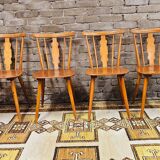 Set of 4 chairs bistrot Iller 70'