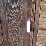 Art Deco style sideboard in palm wood