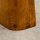 Contemporary sculpture in solid oak 1980
