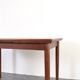 Mid-Century Danish Teak Extendable Dining Table, 1960s.