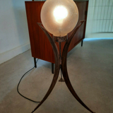 Brutalist tripod floor lamp, Germany 1970s