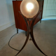 Brutalist tripod floor lamp, Germany 1970s