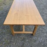 Oak farmhouse table
