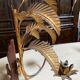 Paire d’appliques vintage palmier seventies