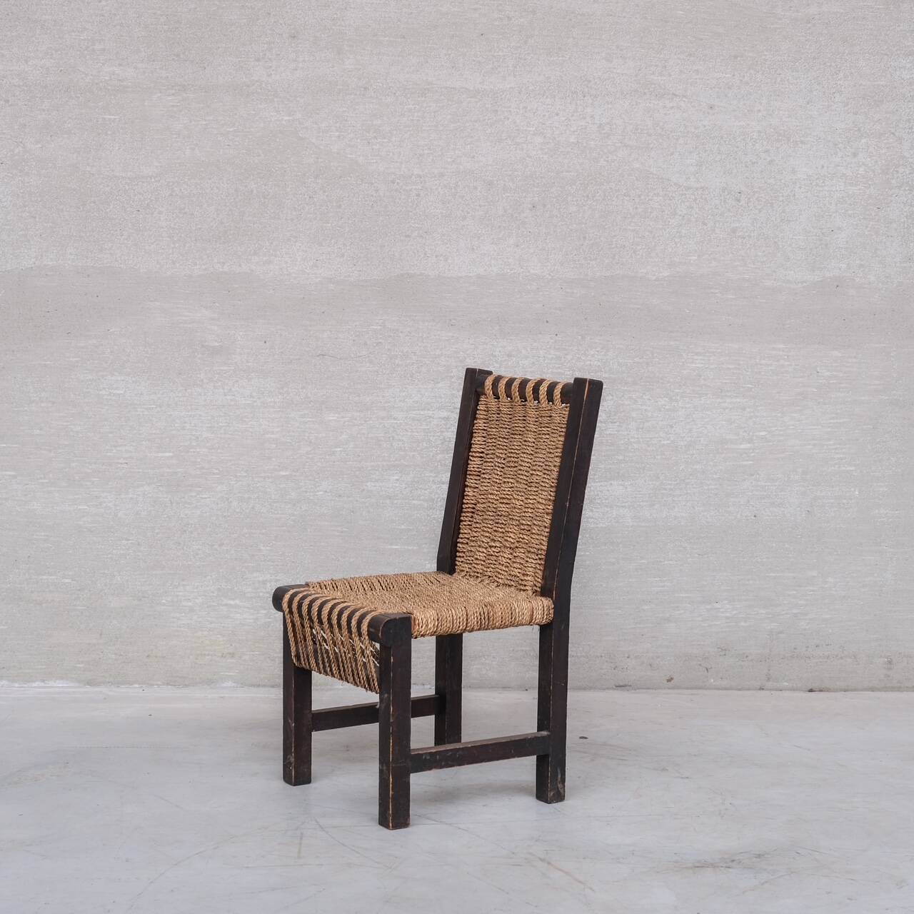 Set of Six Art Deco French Dining Chairs attr. to Francis Jourdain