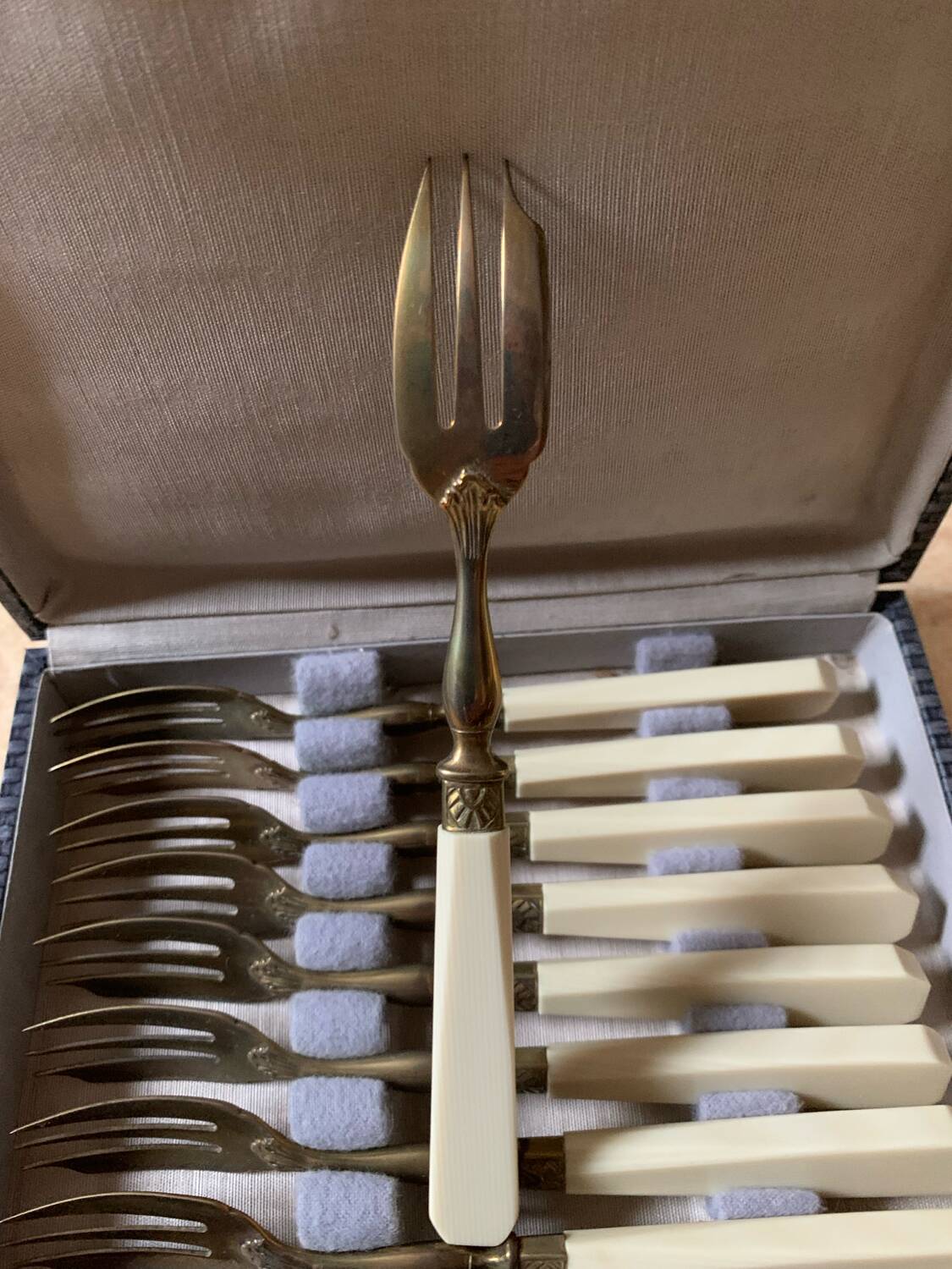 Household dessert forks