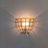 Pair of mother-of-pearl wall lights