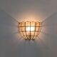 Pair of mother-of-pearl wall lights
