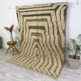 Handmade wool Berber rug 270 X 170 CM