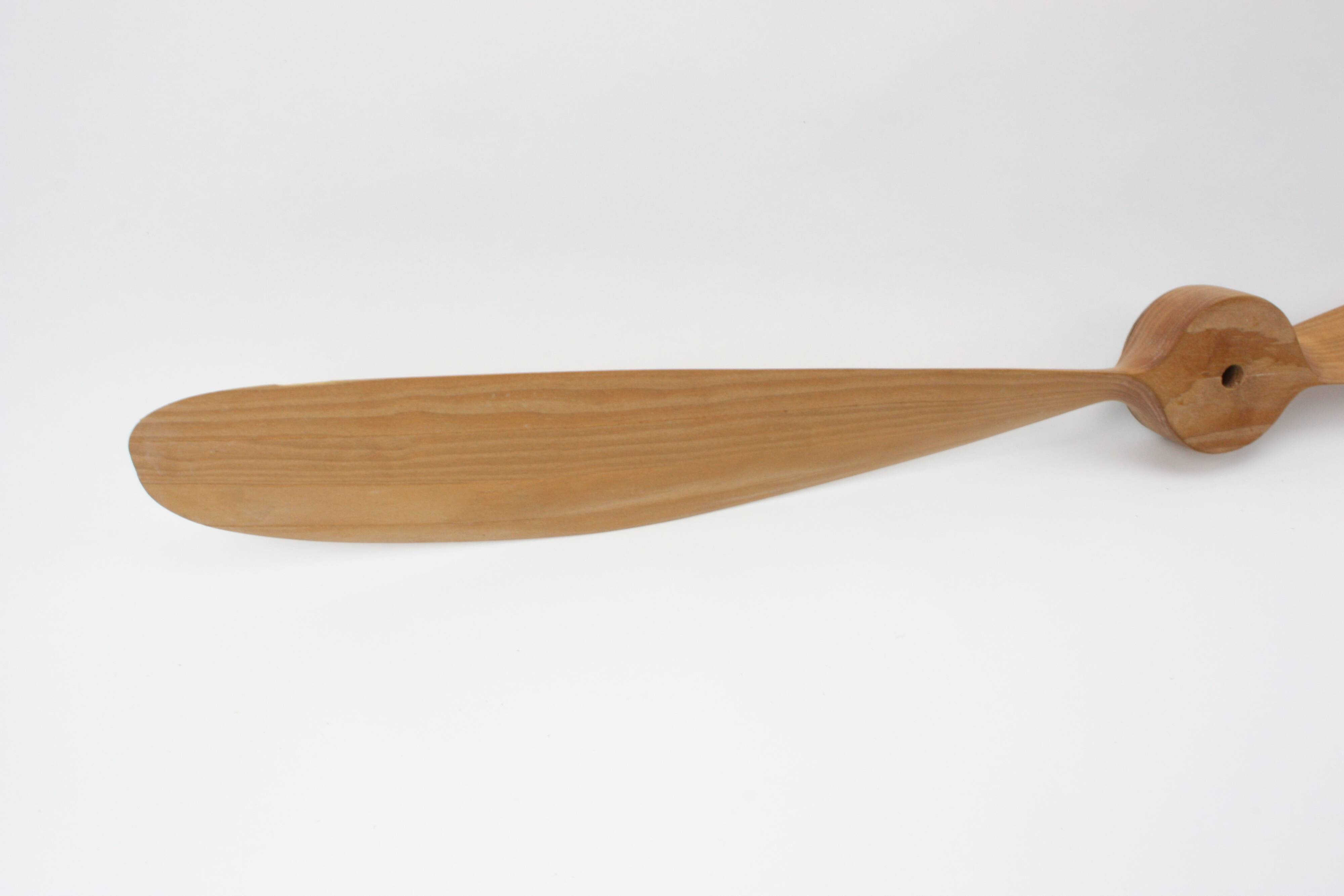 Wooden propeller