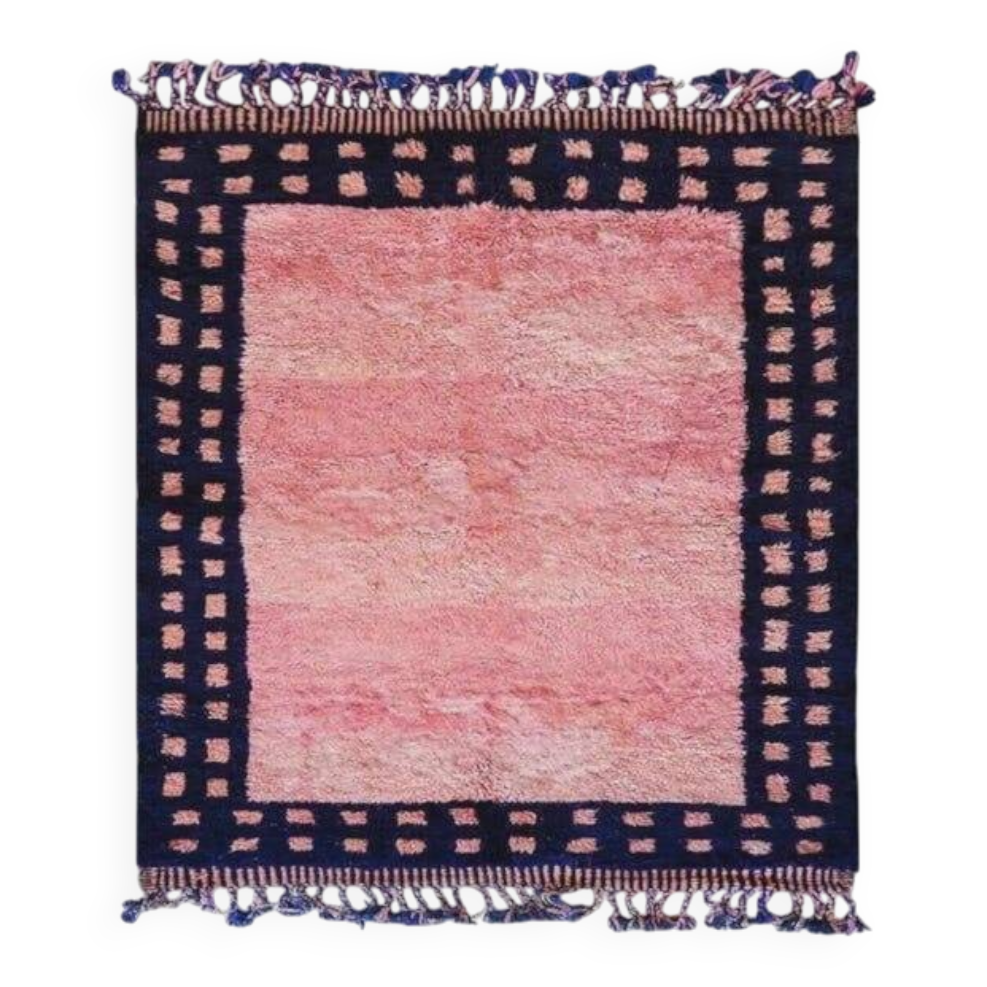 Handwoven traditional Berber rug 1.5/2.5 m