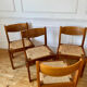 4 Maison Regain elm chairs