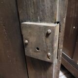 Buffet-Bibliothéque a deux-corps époque Louis XV, réalisé en chêne massif