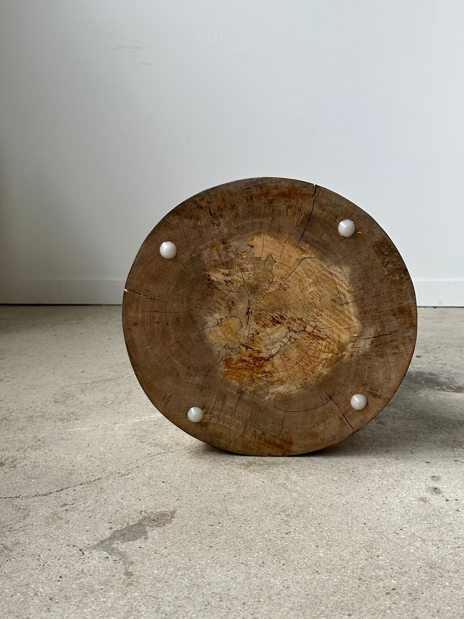 Solid wood sofa end