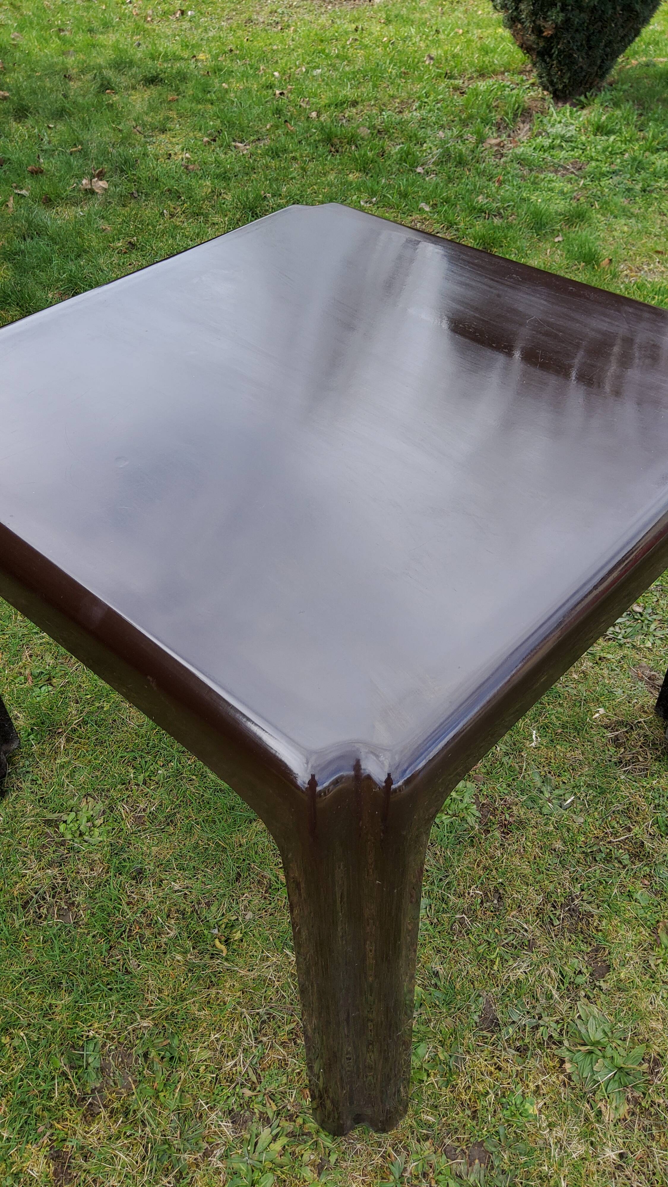 70s fiberglass table