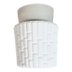 Vintage White Porcelain Ceiling Light, 1970s