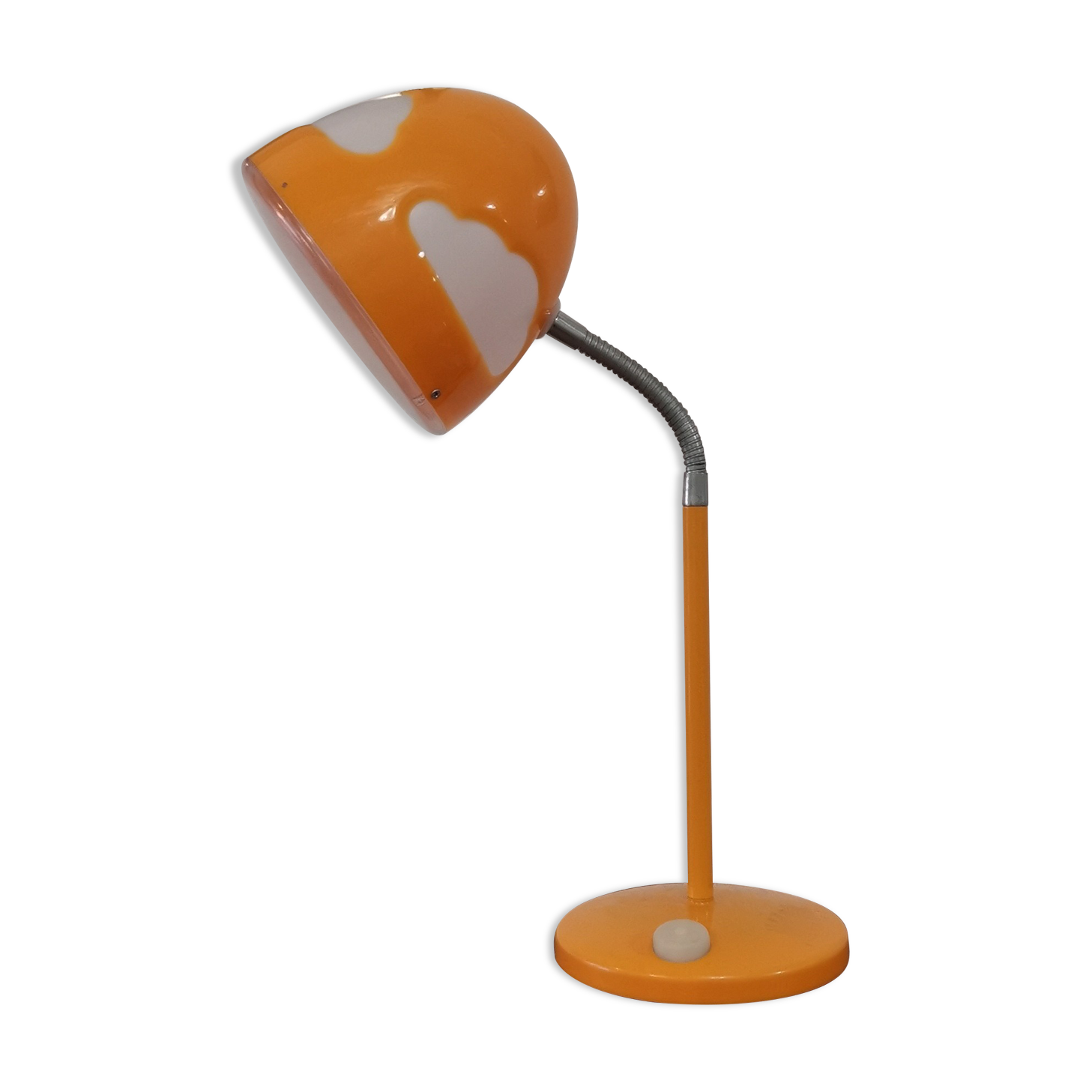 Ikea "Skojig" orange cloud desk lamp 90's