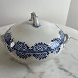 Digoin Capri Casino soup tureen and salad bowl