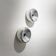 Pair of “Padina” ceiling lights by Achille Castiglioni for Flos, 1960s