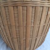 Old rattan basket
