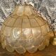 Suspension vintage nacre et laiton