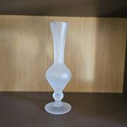 Biot glass soliflore vase