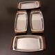 Stainless steel dishes