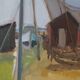 Arthur Nilsson, Swedish Modern Painting, 1955, Oil on Canvas