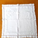 Embroidered pillowcase