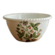 Vintage cache-pot in porcelain from Paris with a wild strawberry pattern.