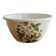 Vintage cache-pot in porcelain from Paris with a wild strawberry pattern.
