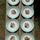 Set of 8 dessert plates tales of Perrault