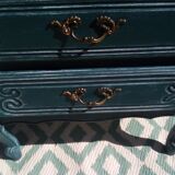 Skated wooden chiffonnier