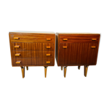 Bedside table by Franistek Mezulanik Czechoslovakia