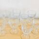 Set of 8 vintage walking glasses Bormioli, Italy