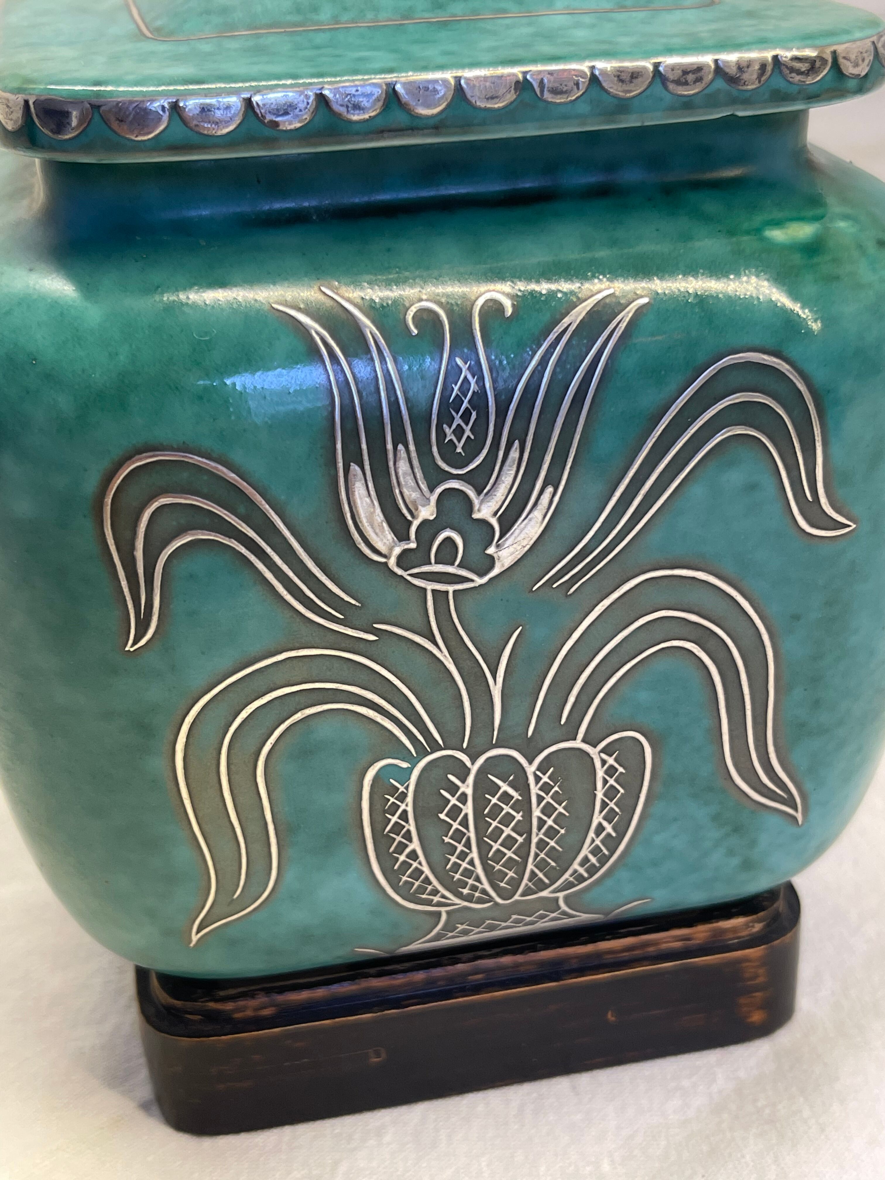 Gustavsberg argenta wilhelm kage pot