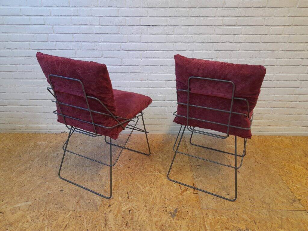 2 Sof Sof Enzo Mari dining chairs